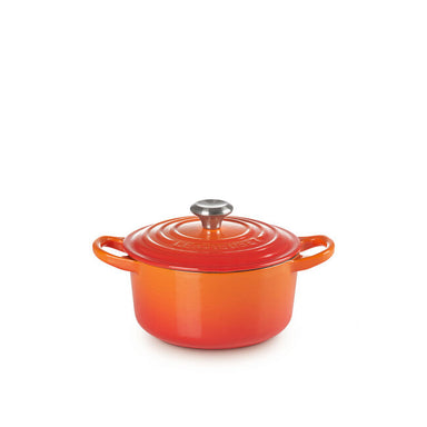 Le Creuset 0.9L Flame French/Dutch Oven (14 cm) side