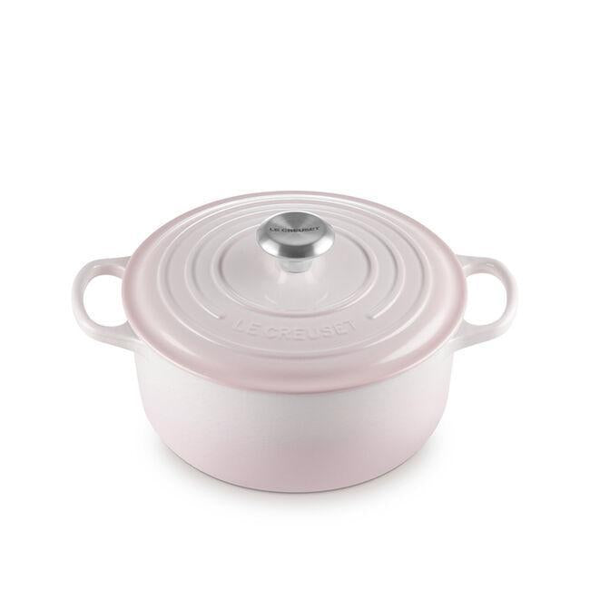 Le Creuset 4.2L Shell Pink French/Dutch Oven (24cm)
