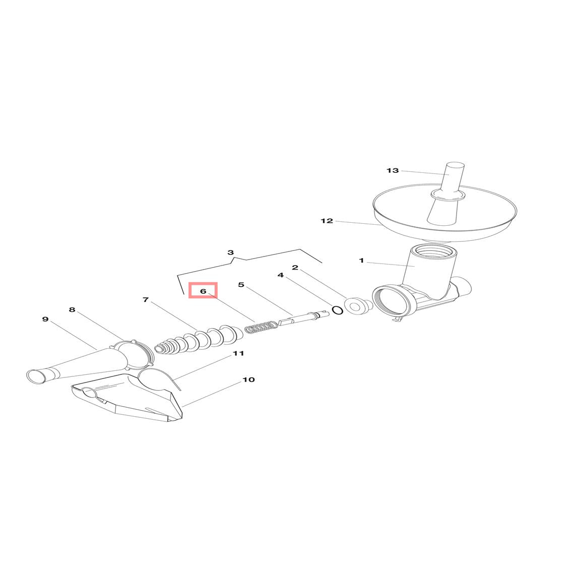 Sp5 Spring SP3 / SP5 Electric Attachment Spring — Consiglio's Kitchenware