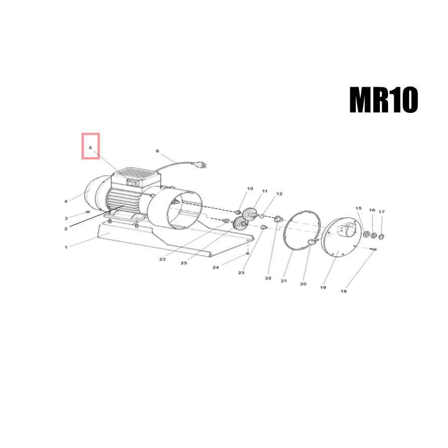 Fabio Leonardi Replacement MR10 1.5 HP Switch Diagram