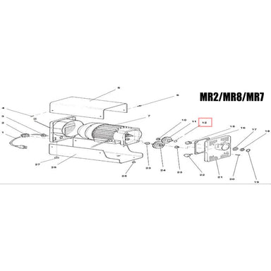 Fabio Leonardi MR2/MR7/MR8/MR0/MR9/MR10 O-Ring for Motor