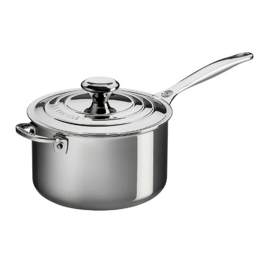 Le Creuset - 3.8L/4qt Stainless Steel Saucepan (20 cm