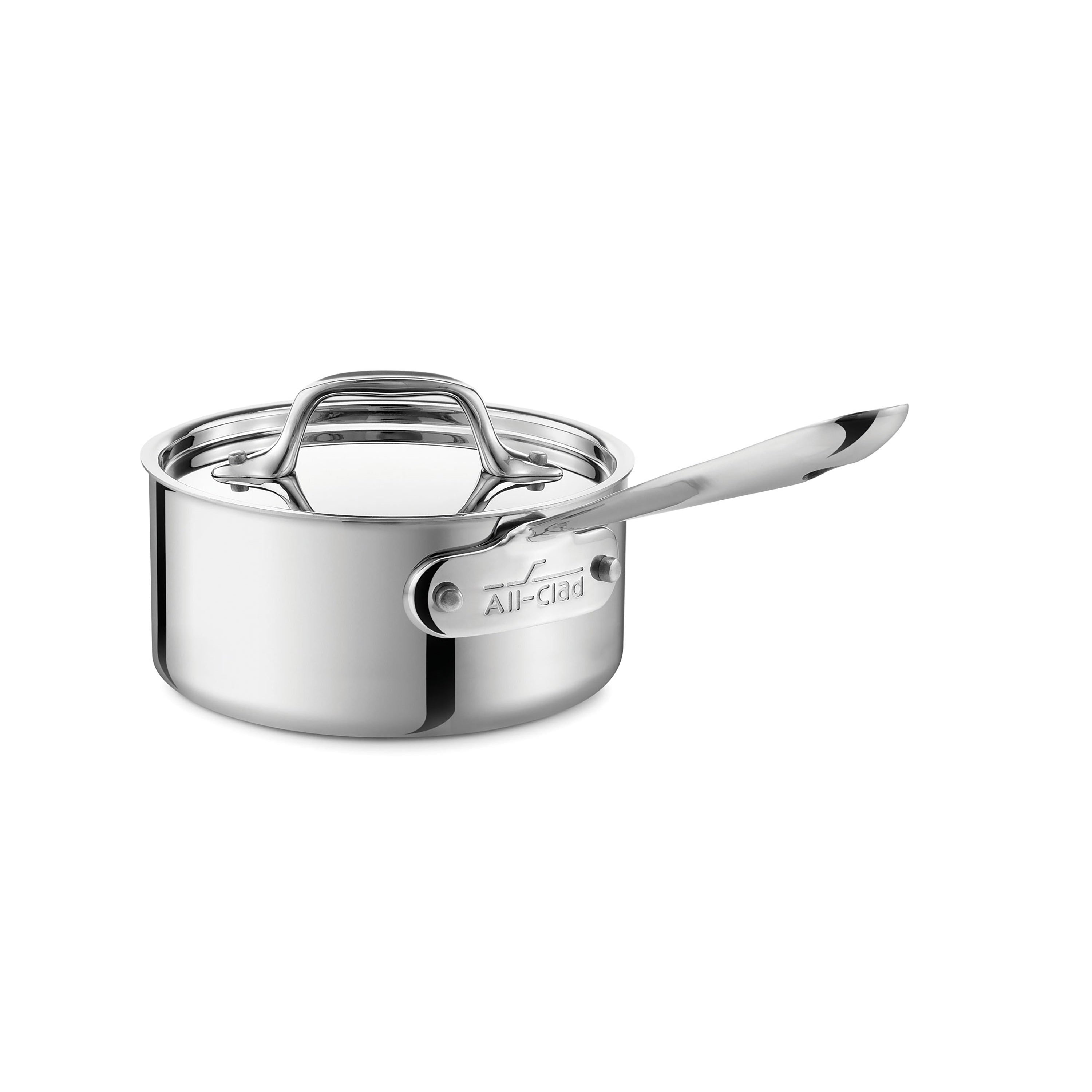 All Clad 3 QT Sauce pan with lid D3.