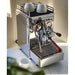 Bellucci Artista Inox Semi-Automatic Espresso Machine with Cups on Rack 