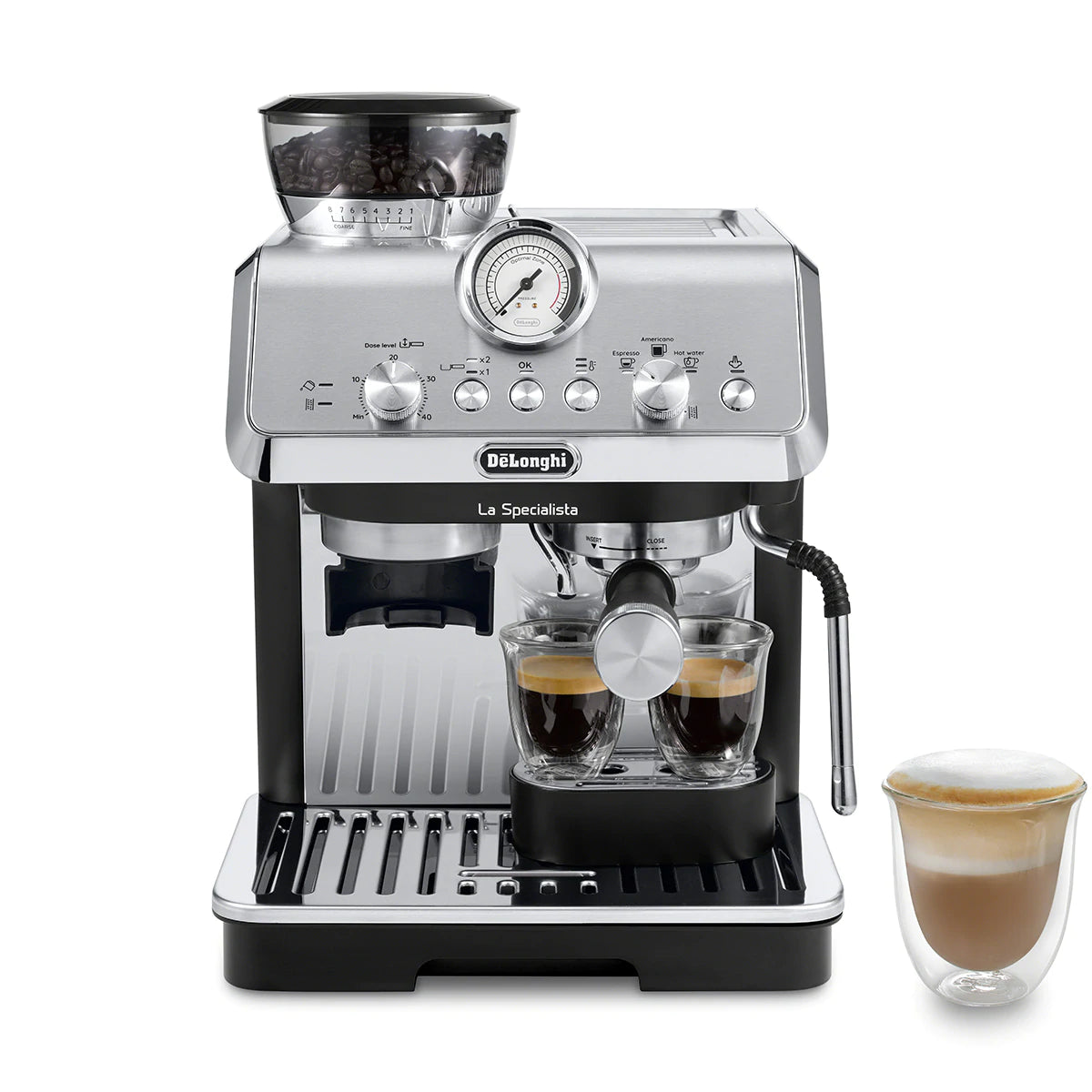 DeLonghi La Specialista Arte Semi-Automatic Espresso Machine EC9155MB