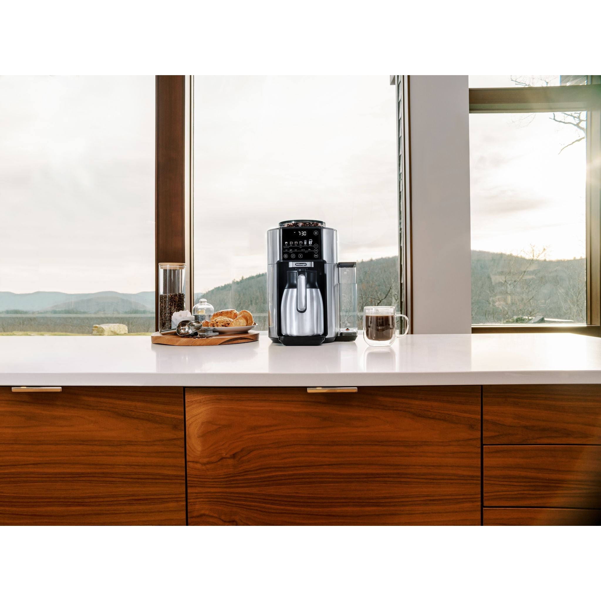 DeLonghi TrueBrew Automatic Coffee Machine - Stainless with Thermal Carafe CAM51035M Coffee