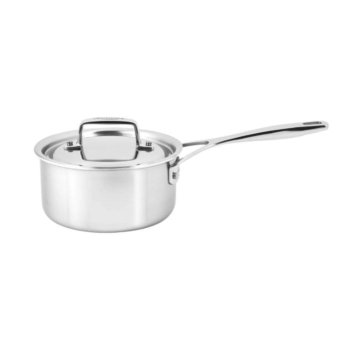 Demeyere Essential 5 - 10 Piece 18/10 Stainless Steel Cookware Set #40851-258 1.5 QT Saucepan