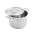 Demeyere Essential 5 - 10 Piece 18/10 Stainless Steel Cookware Set #40851-258 8 Qt Stock Pot 