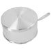 Demeyere Atlantis 7 Collection 3L 18/10 Stainless Steel Round Sauce Pan with Lid base
