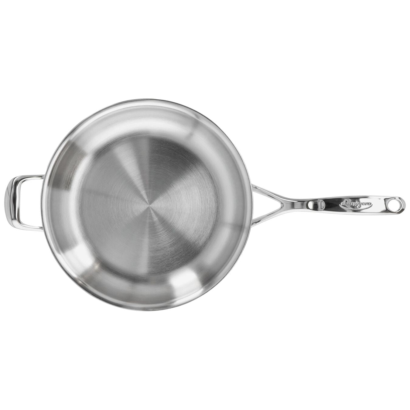 Demeyere Proline 7 Collection 28 cm / 11" 18/10 Stainless Steel Frying Pan Side