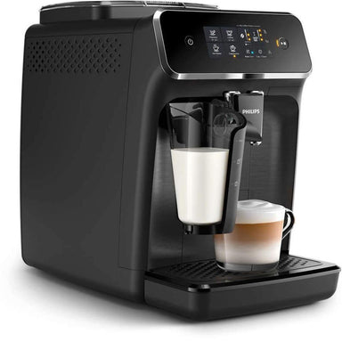 Philips Saeco EP 2230/14 LatteGo Fully  Automatic Espresso Machine Black with milk