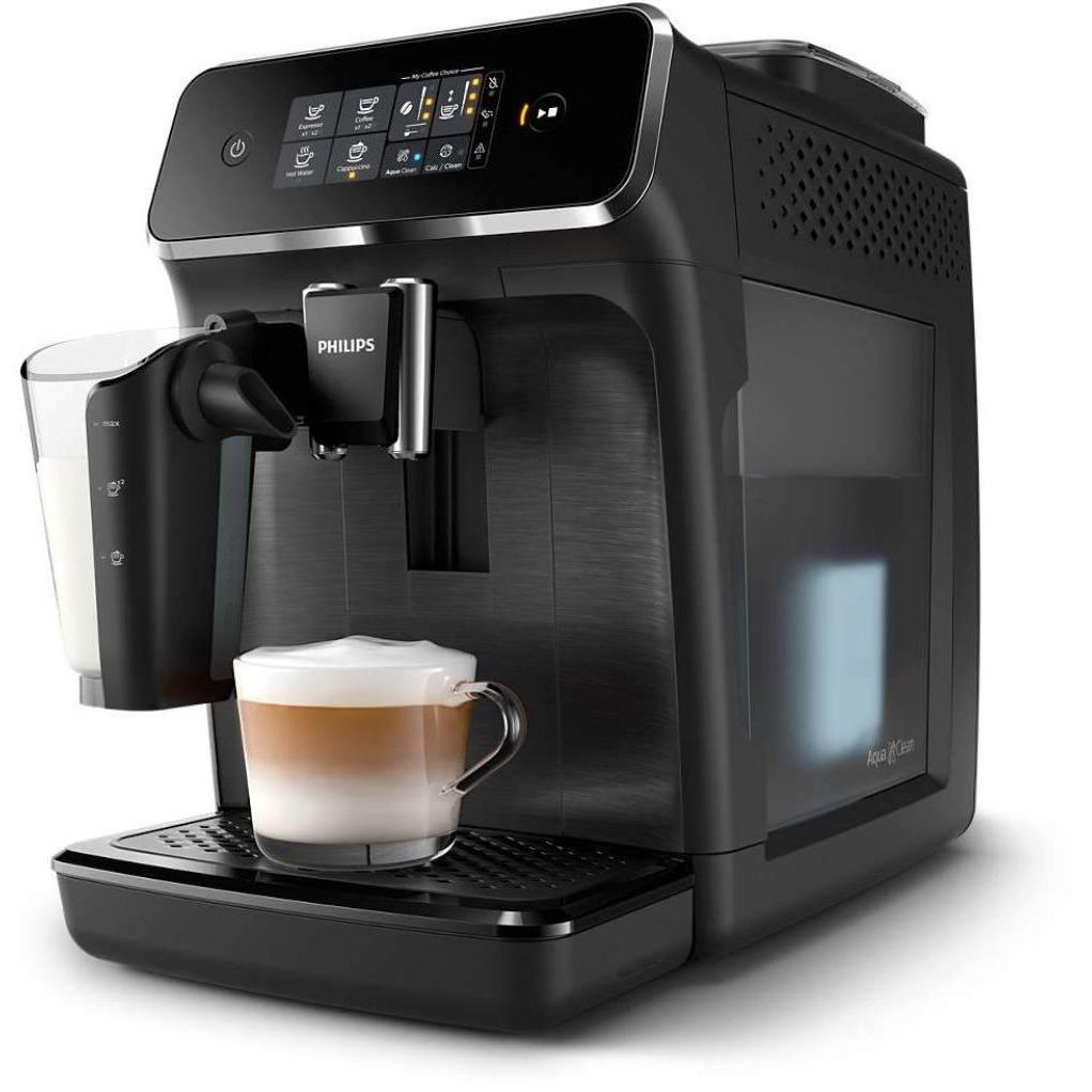 Philips Saeco EP 2230/14 LatteGo Fully  Automatic Espresso Machine Black Latte