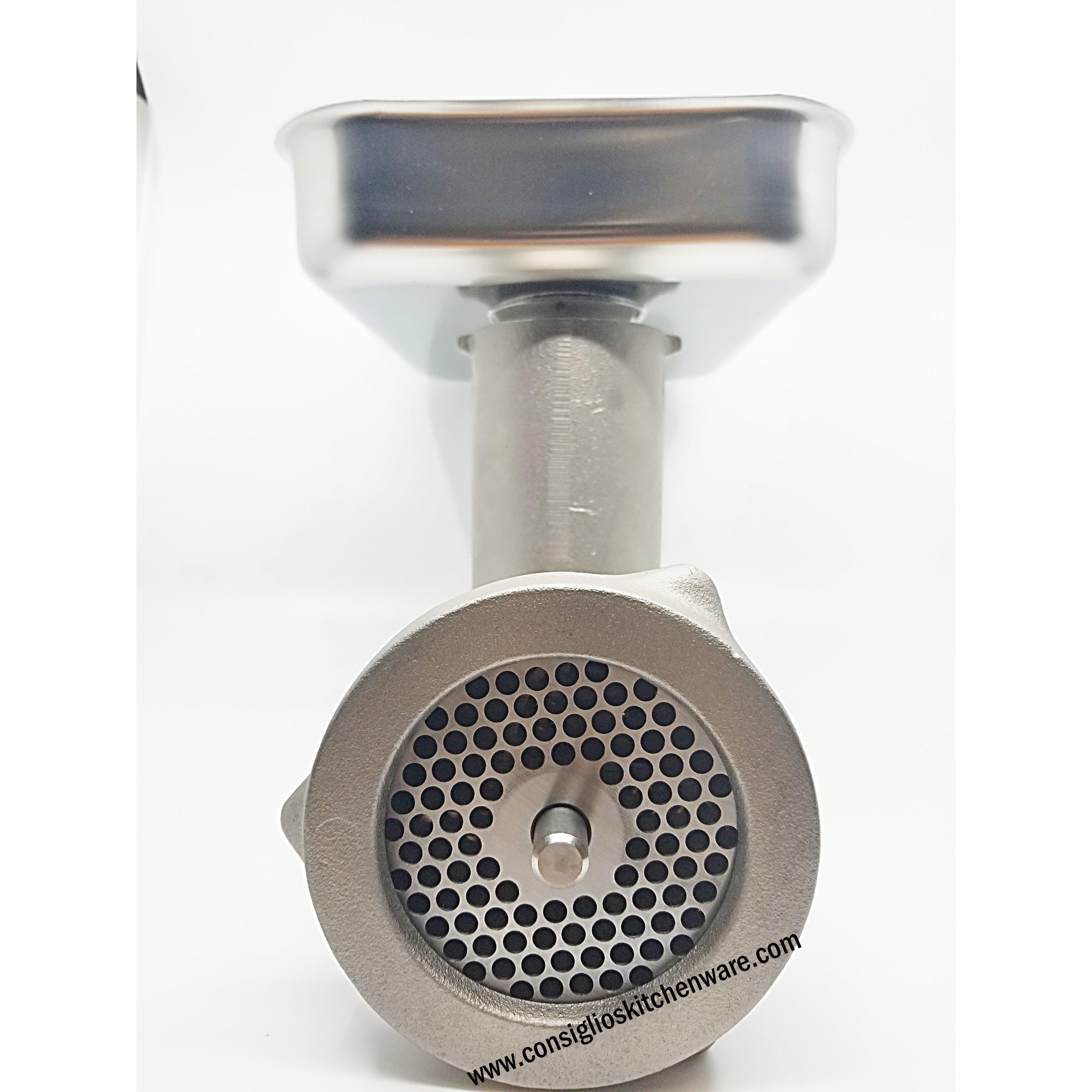 Fabio Leonardi TC32 Meat Grinding Attachment Front View Canada