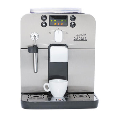 Gaggia Brera Black Espresso Machine Lightly Used Front
