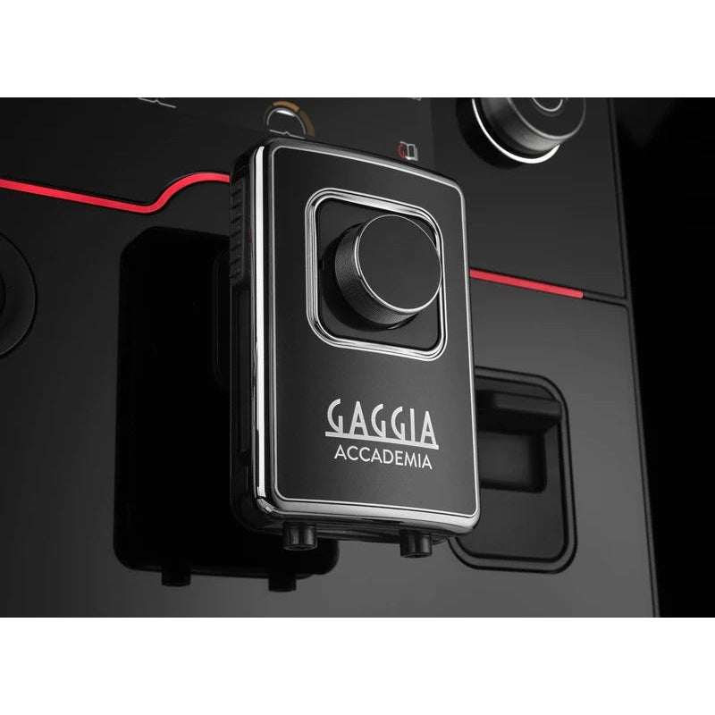 Gaggia - Accademia Espresso Machine Black Flow Control
