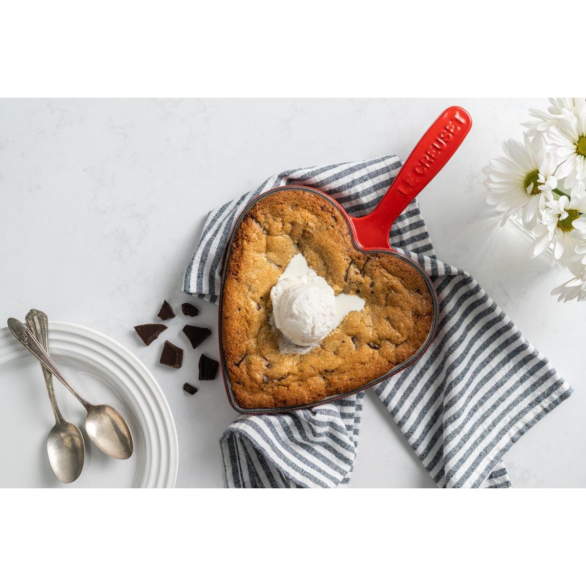Skillet Cookie Le Creuset Heart Shaped Skillet LE CREUSET LIMITED