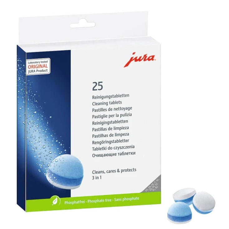 Jura Cleaning Tablet 25 Tablet Value Pack-Consiglio's Kitchenware