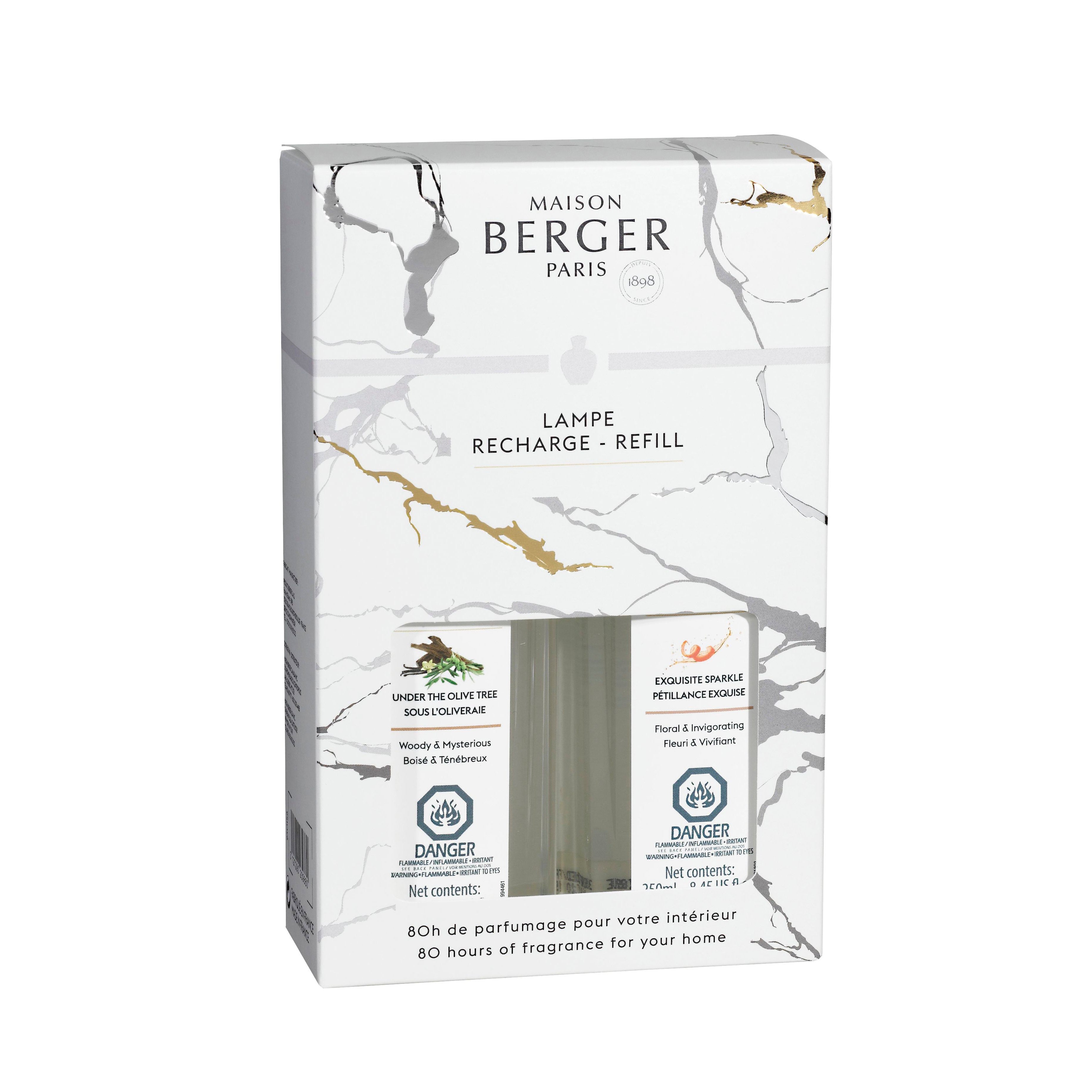 Lampe Berger - 2-Pack 250 ml Under the Olive Tree / Exquisite Sparkle