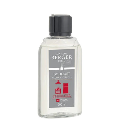 Parfum Berger- Reed Diffuser Refill Scented Bouquet for Kitchen Odours 200ml