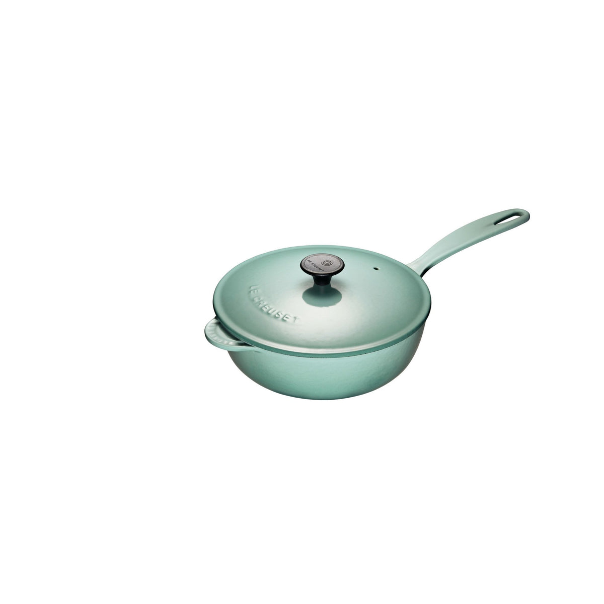 Le Creuset 2.1L Sage Saucier — Consiglio's Kitchenware