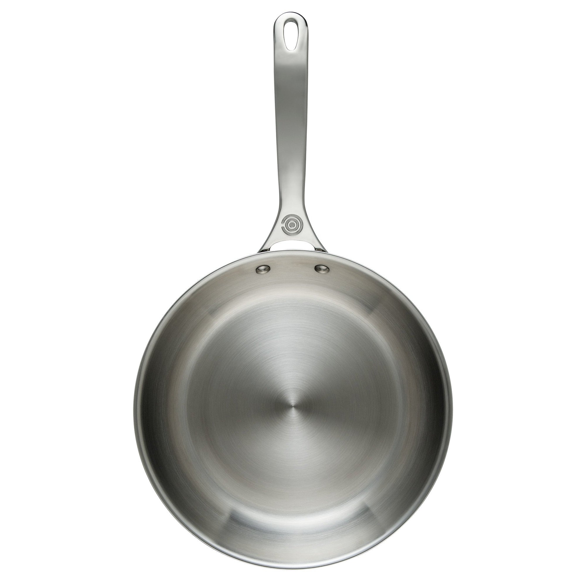 Le Creuset 30 cm Stainless Steel Frying Pan (12") Top View