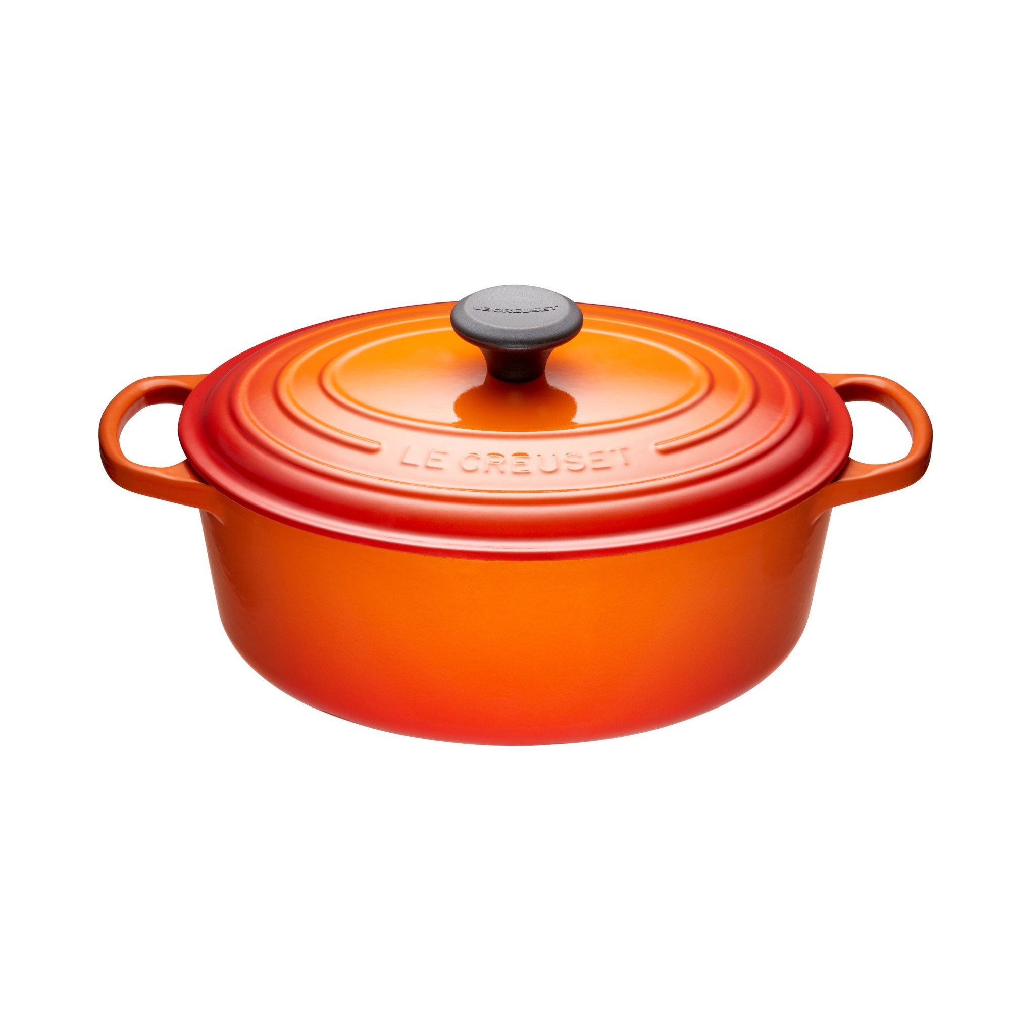 bekymring disharmoni Fancy kjole Le Creuset 4.7L Flame Oval French/Dutch Oven (29 cm) — Consiglio's  Kitchenware