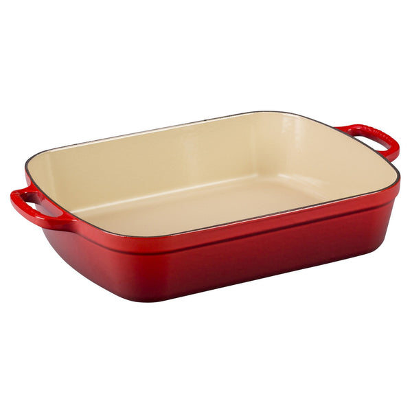 Le Creuset 4.9L Cherry Red Rectangular Roaster — Consiglio's
