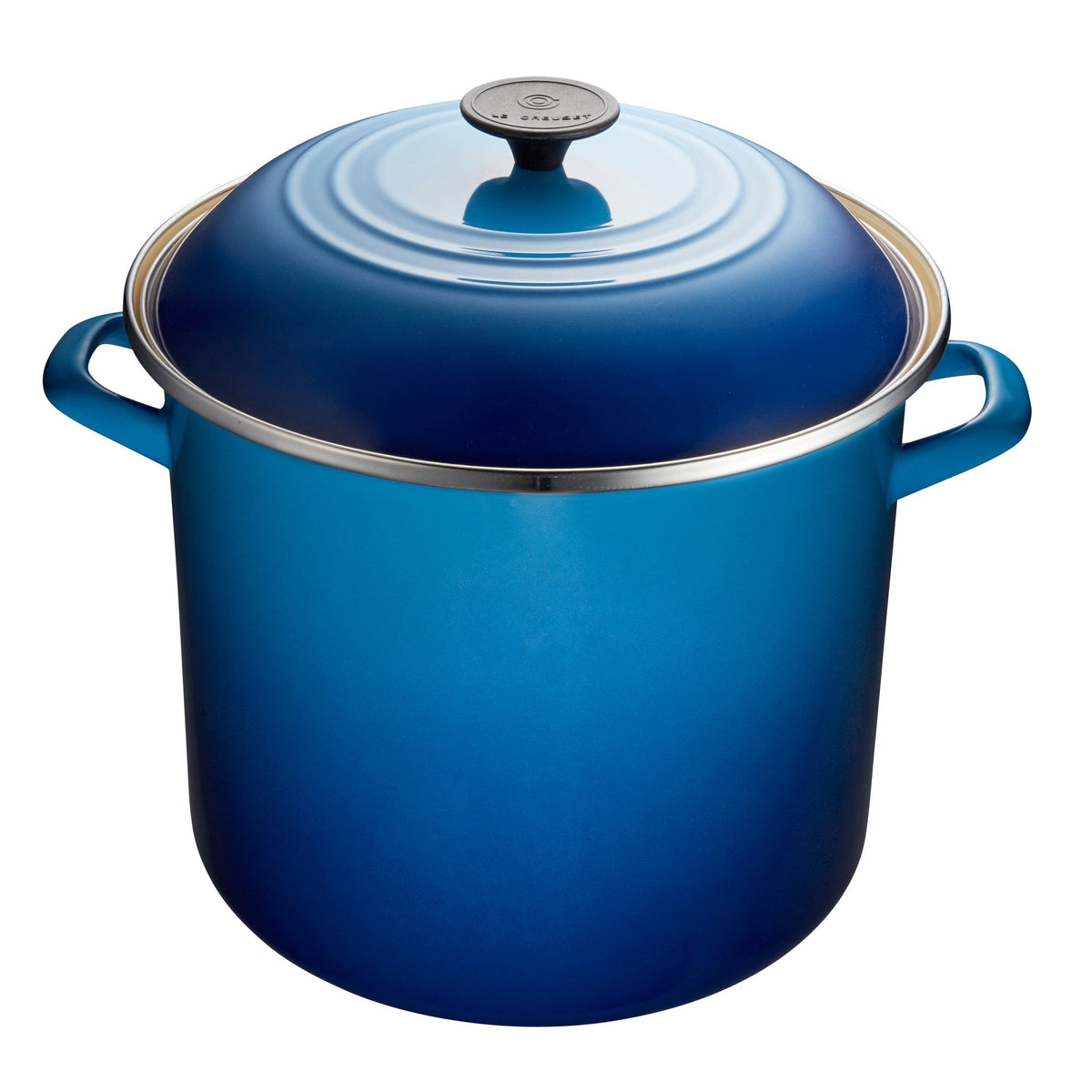 ルクルーゼ ストックポット 11.4リットル Le-Creuset-Blueberry-Enameled-