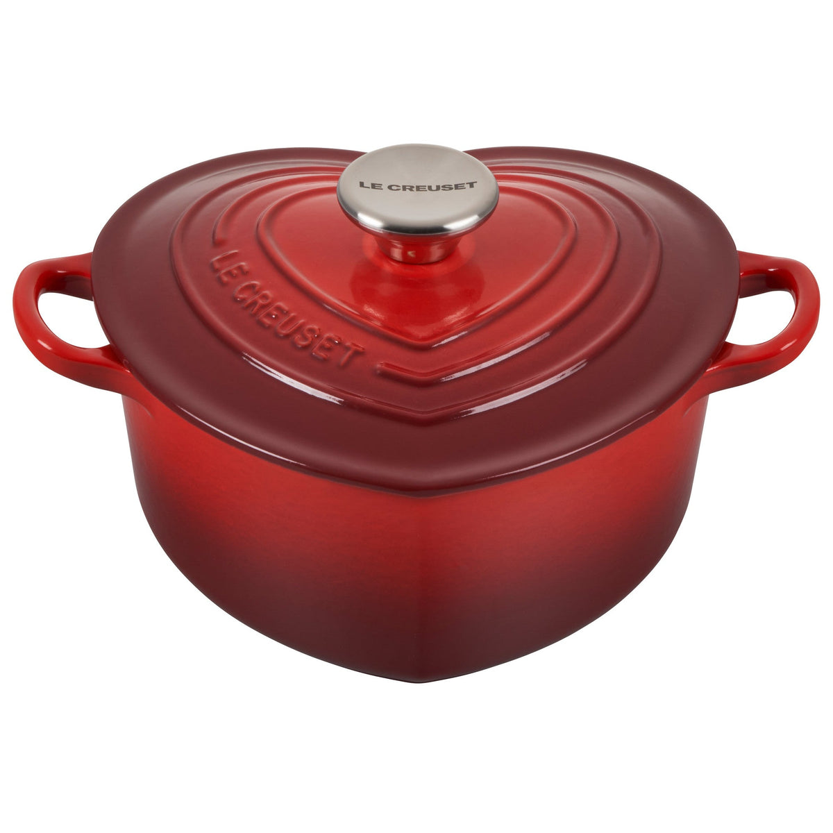 Le Creuset 1.9 L Heart Cocotte Cerise (20 cm) — Consiglio's