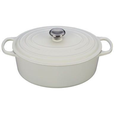 Le Creuset 6.3L White Oval French/Dutch Oven (31 cm)