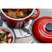 Le Creuset Cherry Red Enameled Steel Stock Pot Soup Canada