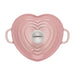 Le Creuset Heart Cocotte Shell Pink (20 cm/1.9L) Top