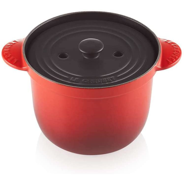 Le Creuset 2L Cherry Red/Cerise Rice Pot (18 cm) - LS4101S-1867 Steamer Lid 
