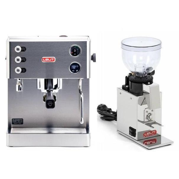 Lelit Elizabeth - PL92T - V3 & Lelit Fred PL043MMI/120 Grinder