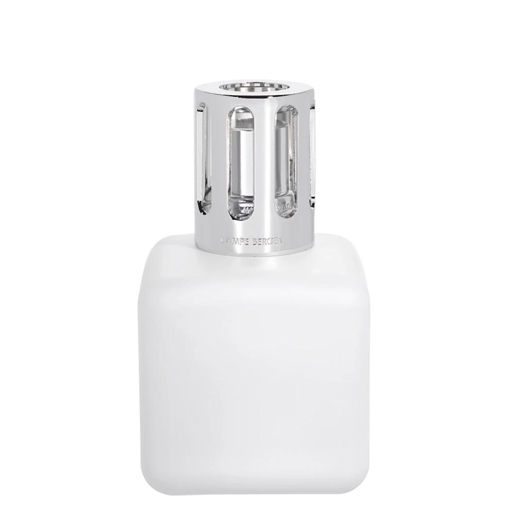 Maison Berger - Ice Cube Lamp White with front view