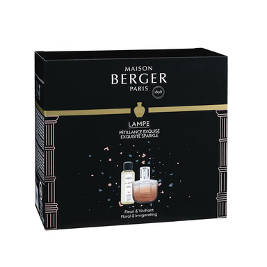 Maison Berger - Olympe Copper Lamp Gift Set + 250ml Exquisite Sparkle- 314556 Box 