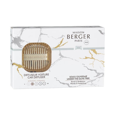 Maison Berger - Anti Odour Car Diffuser - Under the Olive Tree