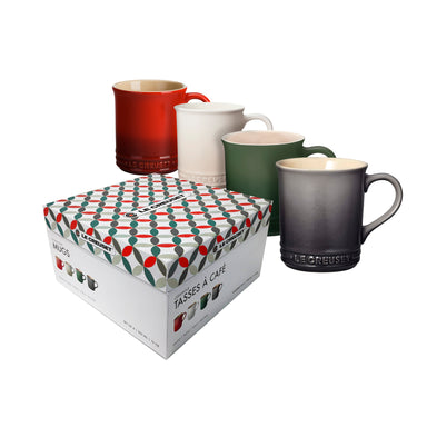 Limited Holiday Mugs 400 mL (Set of 4) — Consiglio's Kitchenware