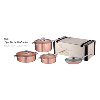 Ruffoni Symphonia Cupra 7-Piece Cookware Set - Copper