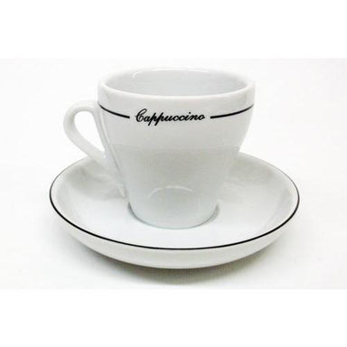Armand Lebel Cappuccino 12 Piece Cup & Saucer Set - Tall Line Design-Consiglio's Kitchenware