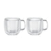 Zwilling J.A. Henckels Double Wall Cappuccino Glasses (Set of 2) Sorrento Plus