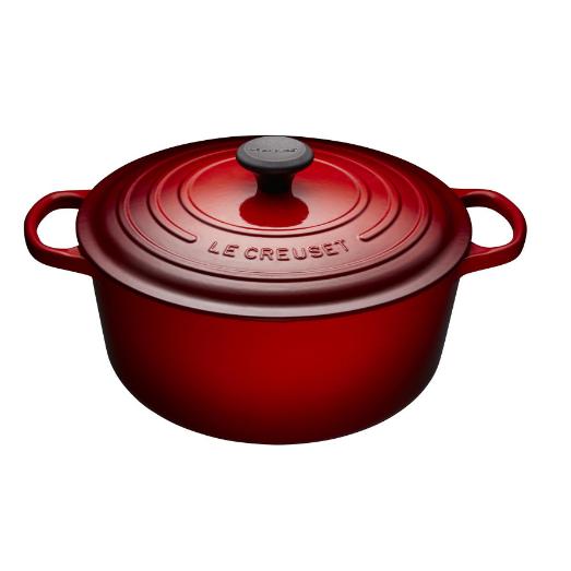 farve Uafhængig Konklusion Le Creuset - 4.2L Cherry Red / Cerise French/ Dutch Oven (24cm) —  Consiglio's Kitchenware