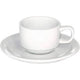 Armand Lebel Espresso 12 Piece Cup & Saucer Set - White