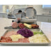 250ES - 10" Blade / .25HP Professional Semi Automatic Meat Slicer Sliced Meat and Vegetables Canada