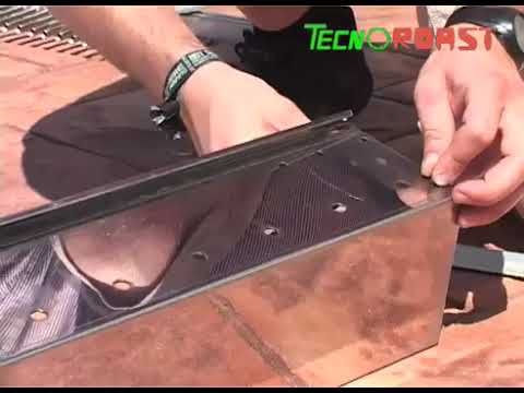 Tecnoroast TRS-40B Battery Powered Automatic Arrosticini  Assembly Video