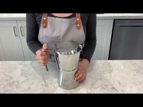 Giannina Espresso Makers Review- How to Use Handle on Gianinna Espresso Maker
