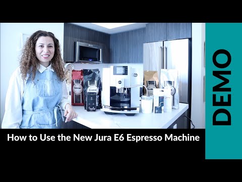 Jura E6 Platinum #15465 (Latest 2023 version) Demo Video 