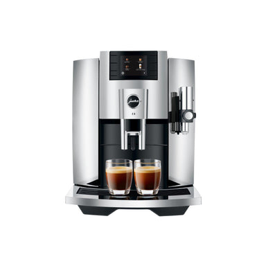 Jura E8 Chrome Espresso Machine Latest Version 