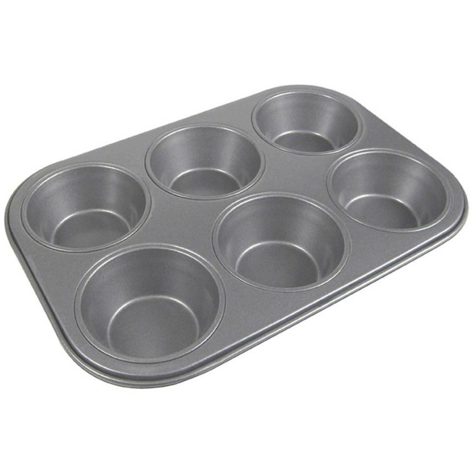LA PATISSERIE 6-CUP JUMBO MUFFIN PAN-Consiglio's Kitchenware