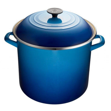 Le Creuset Blueberry Enameled Steel Stock Pot - 11.4L / 12 Qt-Consiglio's Kitchenware